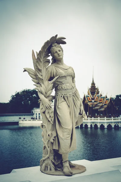 Human sculpture Bang Pa-in Palace, Ayutthaya, Thailand