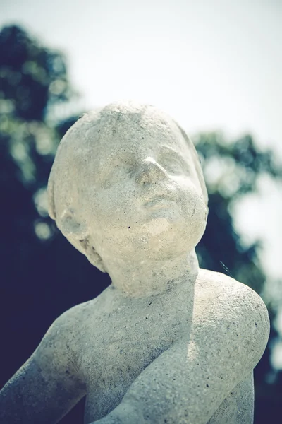 Human sculpture Bang Pa-in Palace  Ayutthaya, Thailand — Stock Photo, Image