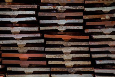 Eski Çatı Döşemeleri Arkaplanı