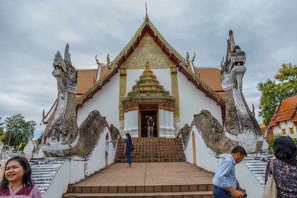 Wat Phumin temple at Nan — Stock Photo, Image