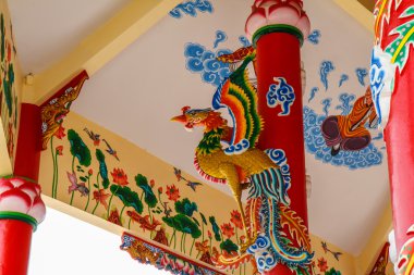 Çinli bir tapınak sanat