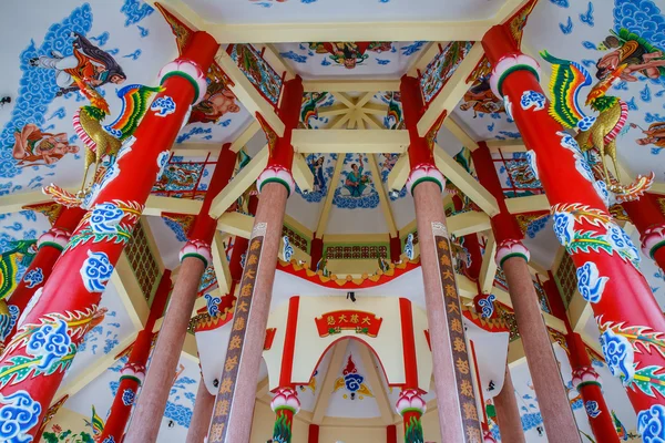 Arte em um templo chinês — Fotografia de Stock