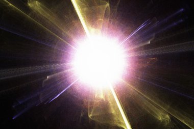 Soyut Işık Arkaplanı