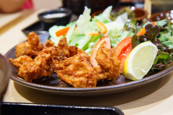 Japanese style fried chicken — Stock Photo, Image