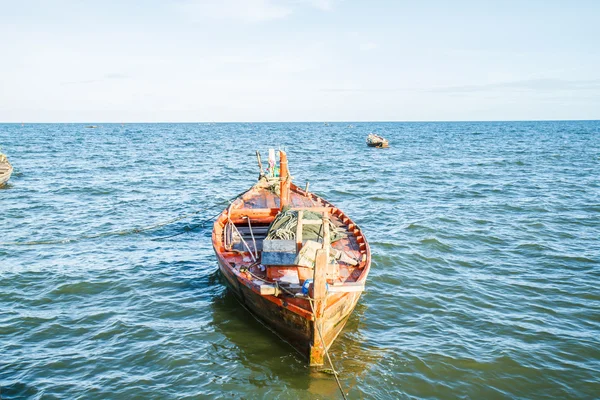 Small fishing boats on the beach Thailand — Stock Photo, Image