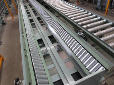 Bitki taşıma için konveyör.