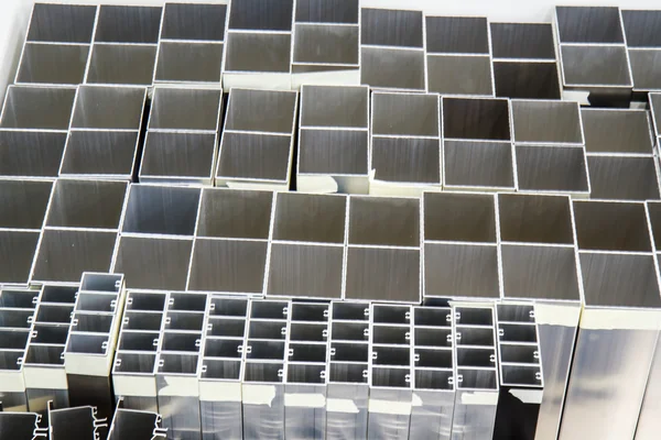 Aluminum Shapes — Stock Photo, Image