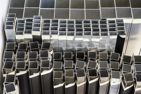 Aluminum Shapes — Stock Photo, Image