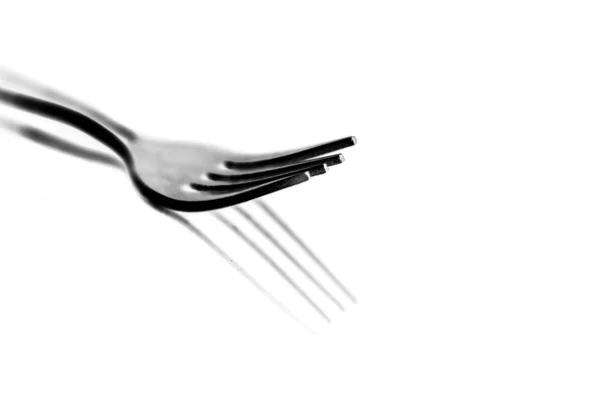 Fork isolated on a white background — Stock Photo, Image