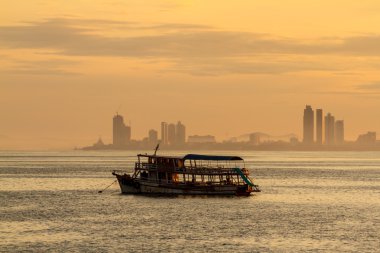 Koh Larne, Pattaya Chonburi Tayland Sunrise