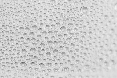 Camdaki su damlaları