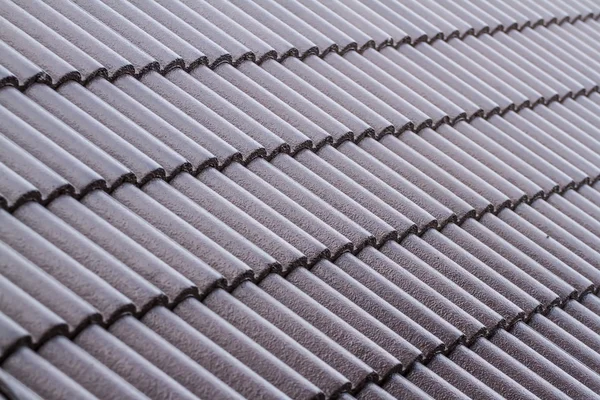 Brown tile roof — Stock Photo, Image