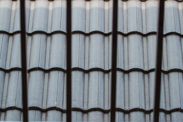 Brown tile roof — Stock Photo, Image