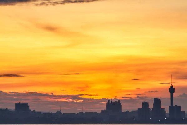 Sunrise on Koh Larn, Pattaya Chonburi Thailand — Stock Photo, Image