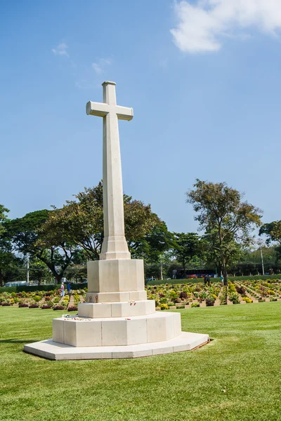 Cimetière de guerre allié, Kanchanaburi Thaïlande — Photo