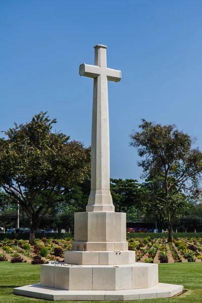 Cimetière de guerre allié, Kanchanaburi Thaïlande — Photo