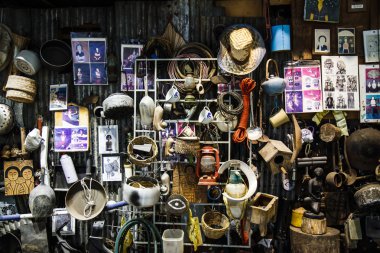 Bangkok - 6 Aralık: sanat sergi Kho Yai sanat Müzesinden yasağına