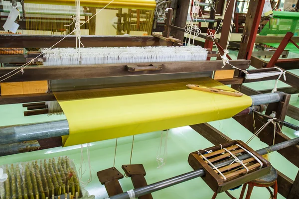 Loom for weaving silk in Thailand. — Stock Photo, Image