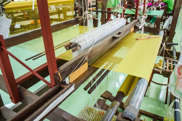 Loom for weaving silk in Thailand. — Stock Photo, Image