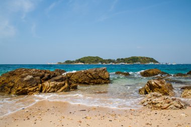 Pattaya beach Koh Larne, Tayland