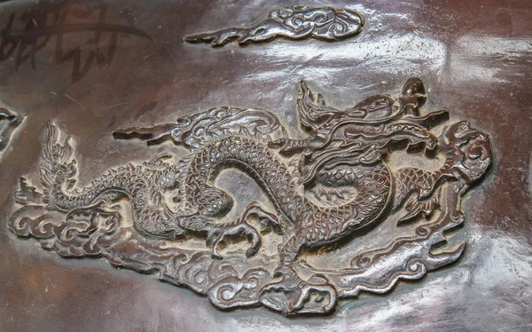 Sculpture dragon — Photo