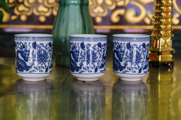 中国茶杯子样式 — 图库照片