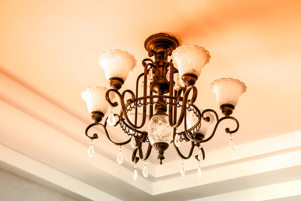 lamp metal ceiling light fixture