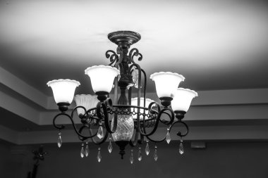 lamba metal tavan ışık fikstür