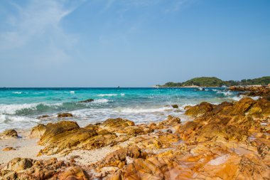 Pattaya beach Koh Larne, Tayland