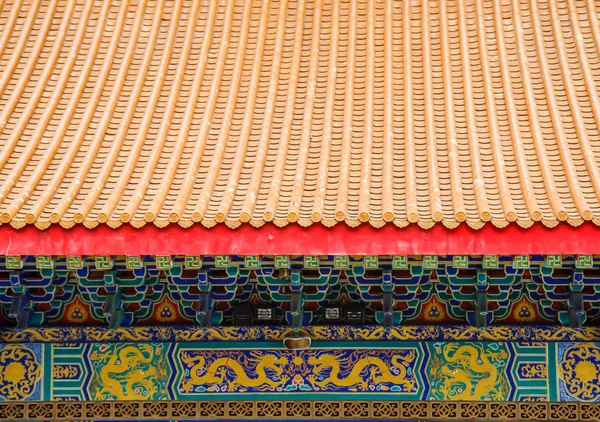 Traditional Chinese style temple at Wat Leng-Noei-Yi in Nonthabu