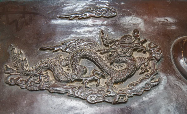 Dragon sculpture — Stock Photo, Image