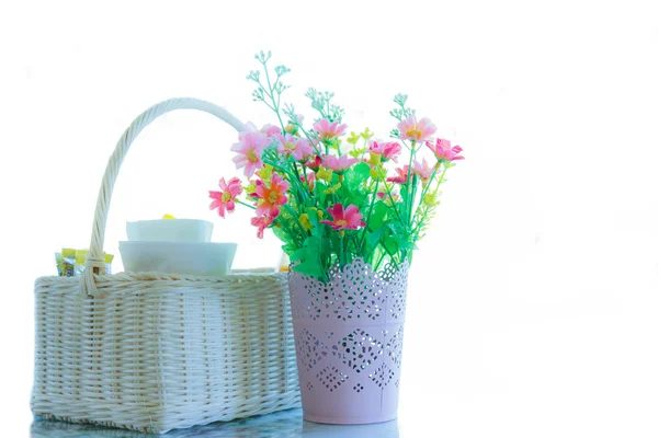 Bouquet of flowers on the table — Stock Photo, Image