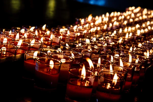 Několik svíček — Stock fotografie