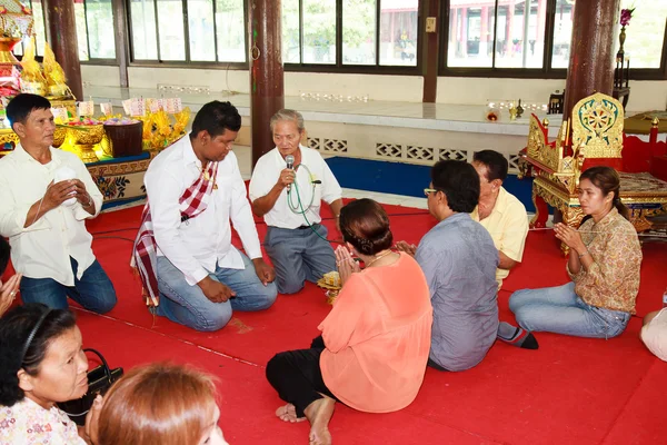 Bangkok March 1: a series of initiation rites that have changed — Stock Photo, Image