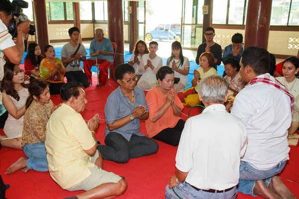 Bangkok March 1: a series of initiation rites that have changed — Stock Photo, Image