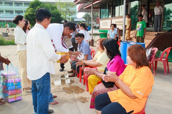 Bangkok March 1: a series of initiation rites that have changed — Stock Photo, Image