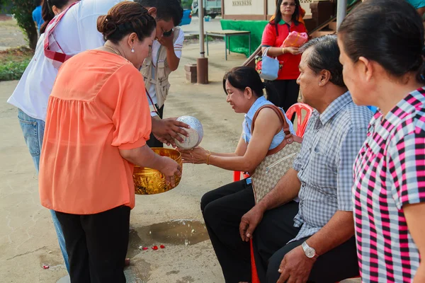 Bangkok March 1: a series of initiation rites that have changed — Stock Photo, Image