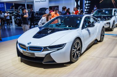 Bangkok, Tayland - 4 Nisan 2015: Bmw otomobil gösterileri 36 Bangkok'ta ben