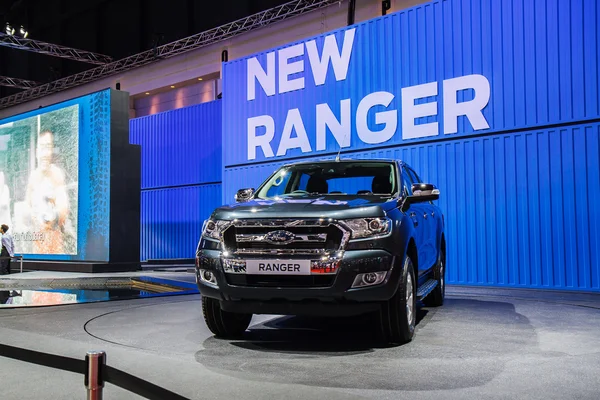 Bangkok, Thailand - 4 April 2015: Ford Ranger autoshows in 36 B — Stockfoto