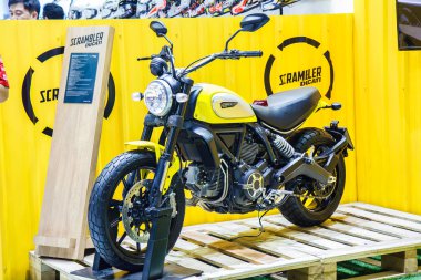 Bangkok, Tayland - 4 Nisan 2015: Ducati araba gösterilerinde 36 Bangko