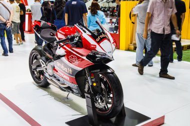 Bangkok, Tayland - 4 Nisan 2015: Ducati araba gösterilerinde 36 Bangko