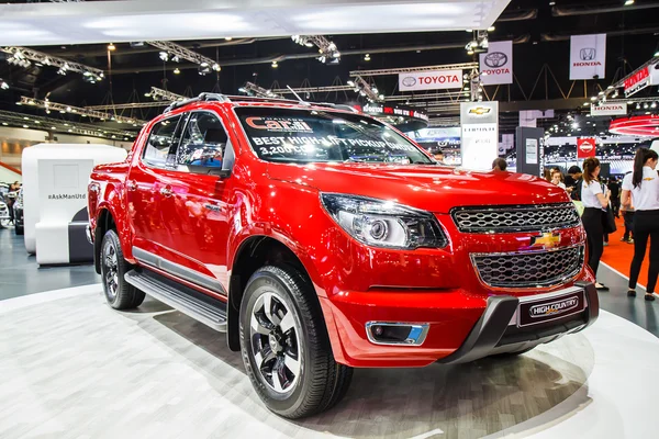 Bangkok, Tailandia - 4 de abril de 2015: Chevrolet coches muestra en 36 Prohibición —  Fotos de Stock