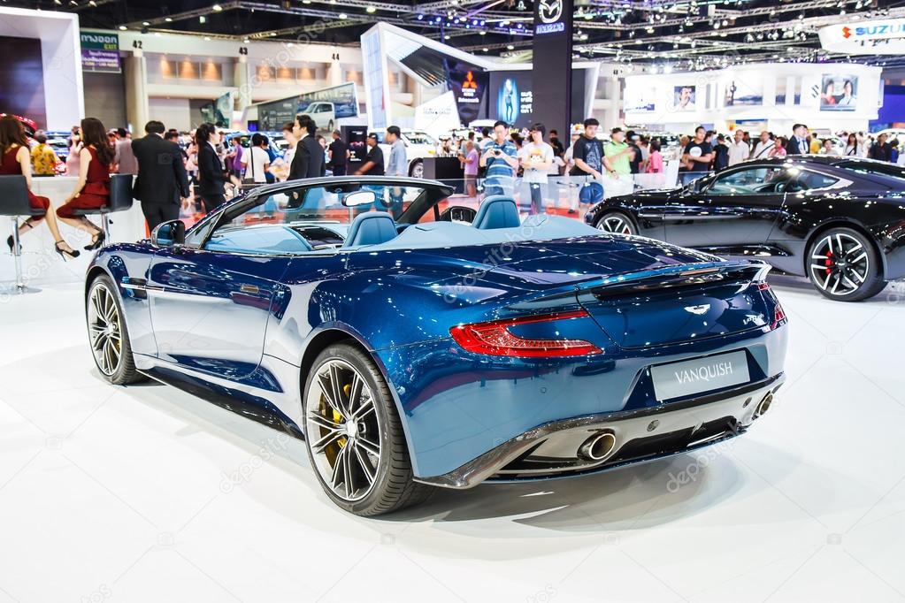 Bangkok, Thailand - April 4, 2015: Aston Martin car shows in 36 Bangkok International Motor Show on April 4, 2015.