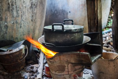 Mutfak kırsal Tayland