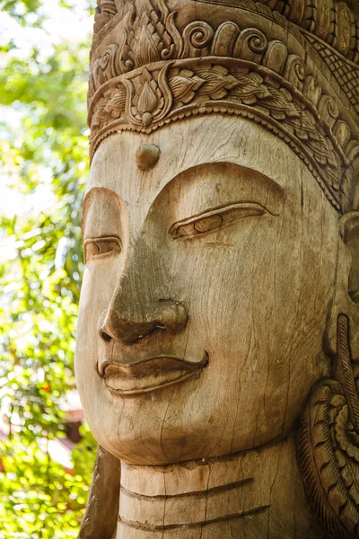 Cambodia wood carving art — Stock Photo, Image