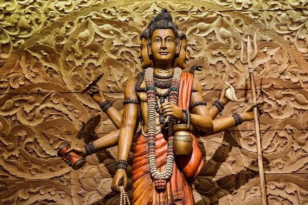 Shiva ξύλινα σκαλιστά — Φωτογραφία Αρχείου