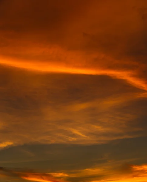 Atmosphäre bei Sonnenaufgang am Strand — Stockfoto