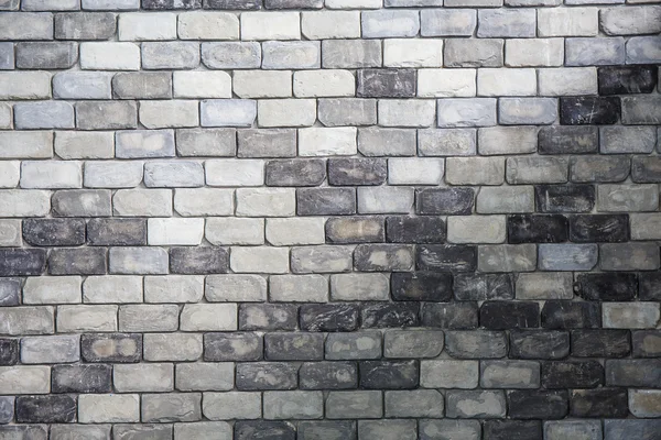 Abstrait gris brique mur fond — Photo