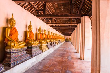 Ayutthaya, Tayland - 20 Eylül: Ana hall of Wat Putthai