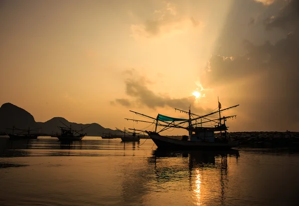 Hua Hin beach in Thailand — Stock Photo, Image